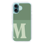 Slim Protection Case［ オリジナル - initial two tone - M green ］