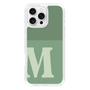 Slim Protection Case［ オリジナル - initial two tone - M green ］