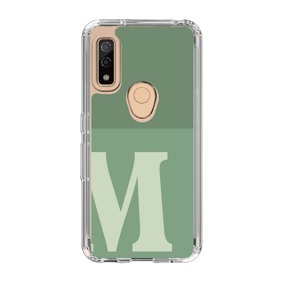Slim Protection Case［ Original - initial two tone - M green ］