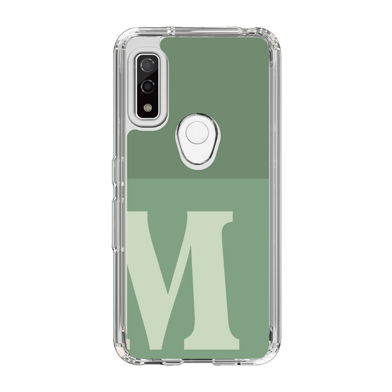Slim Protection Case［ Original - initial two tone - M green ］