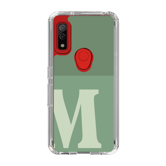 Slim Protection Case［ Original - initial two tone - M green ］