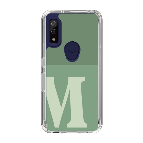 Slim Protection Case［ Original - initial two tone - M green ］