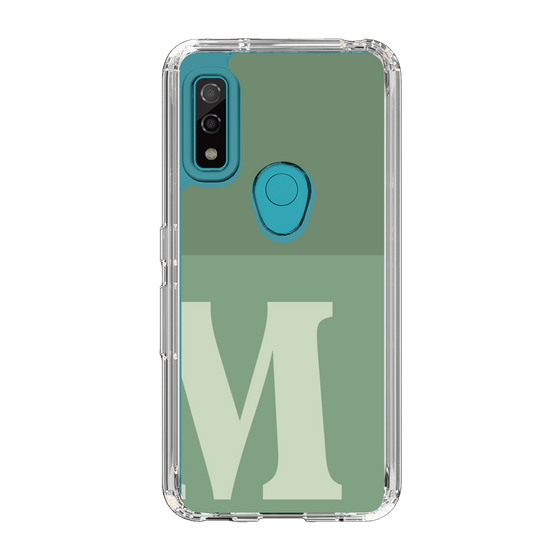 Slim Protection Case［ Original - initial two tone - M green ］