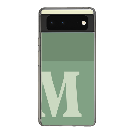 Slim Protection Case［ Original - initial two tone - M green ］