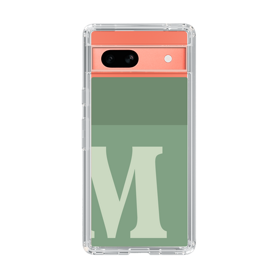 Slim Protection Case［ Original - initial two tone - M green ］