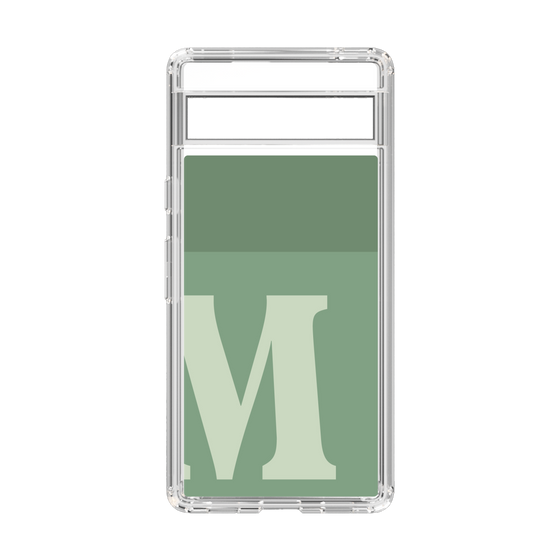 Slim Protection Case［ Original - initial two tone - M green ］