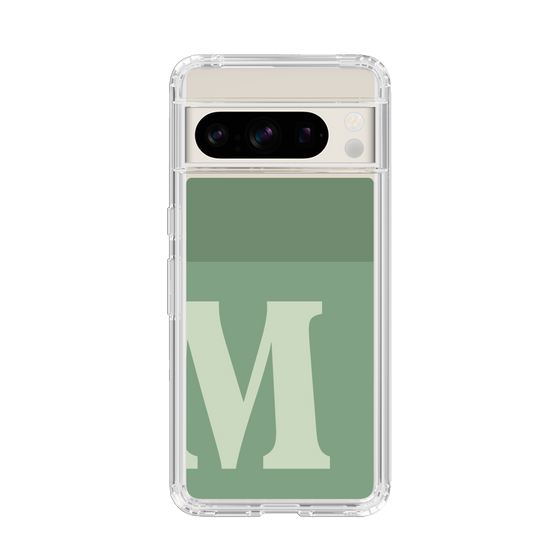 Slim Protection Case［ Original - initial two tone - M green ］