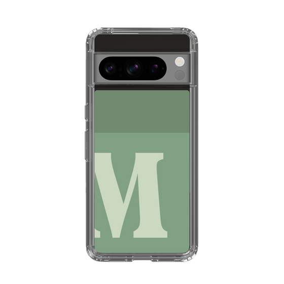 Slim Protection Case［ Original - initial two tone - M green ］
