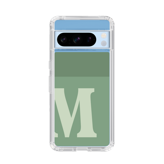 Slim Protection Case［ Original - initial two tone - M green ］