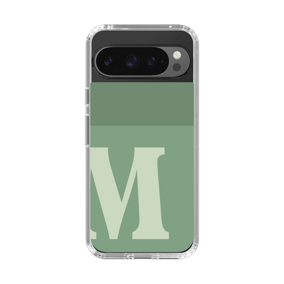 Slim Protection Case［ Original - initial two tone - M green ］