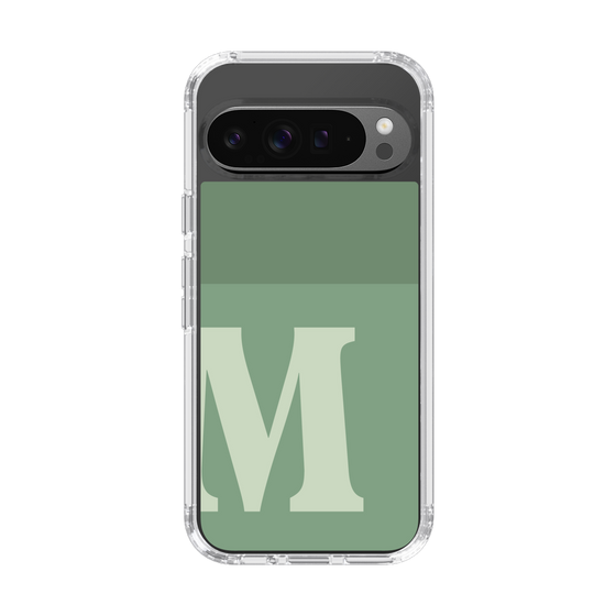 Slim Protection Case［ Original - initial two tone - M green ］