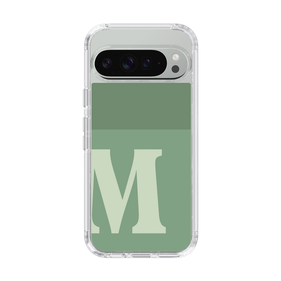 Slim Protection Case［ Original - initial two tone - M green ］