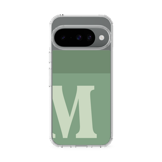Slim Protection Case［ Original - initial two tone - M green ］