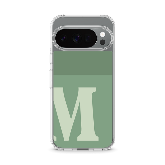 Slim Protection Case［ Original - initial two tone - M green ］