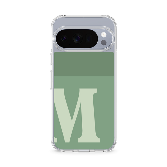 Slim Protection Case［ Original - initial two tone - M green ］