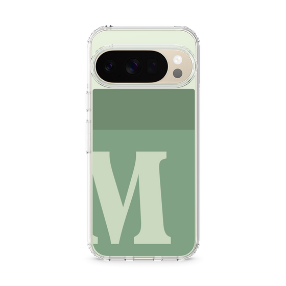 Slim Protection Case［ Original - initial two tone - M green ］