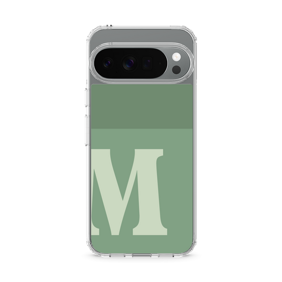 Slim Protection Case［ Original - initial two tone - M green ］