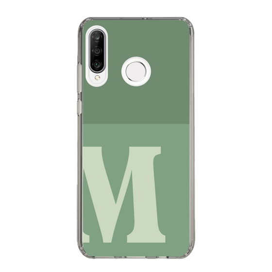 Slim Protection Case［ Original - initial two tone - M green ］