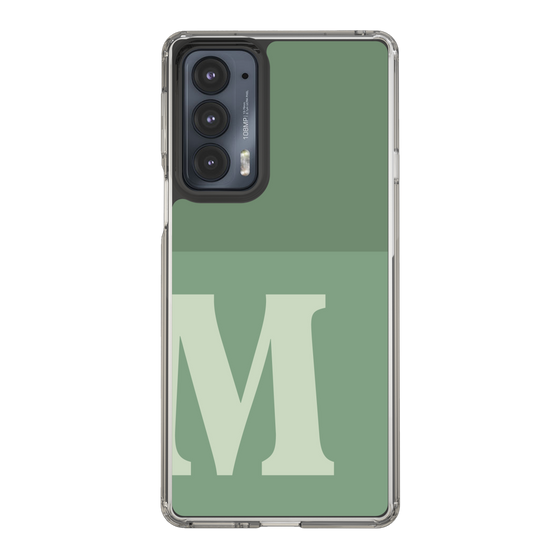 Slim Protection Case［ Original - initial two tone - M green ］