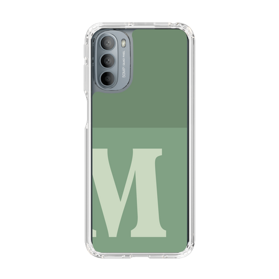 Slim Protection Case［ Original - initial two tone - M green ］