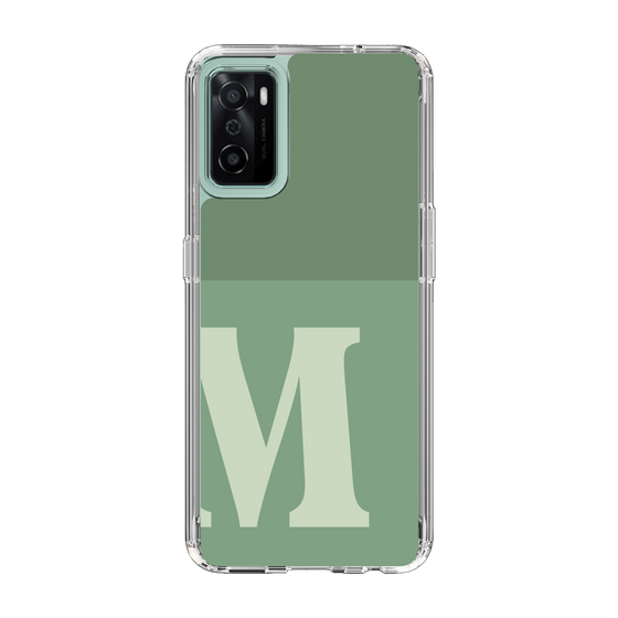 Slim Protection Case［ Original - initial two tone - M green ］