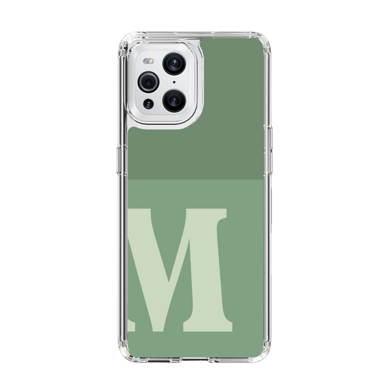 Slim Protection Case［ Original - initial two tone - M green ］