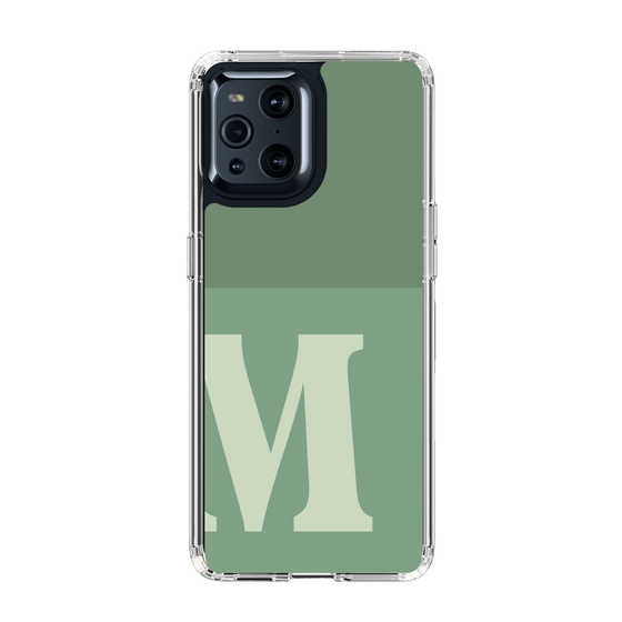 Slim Protection Case［ Original - initial two tone - M green ］