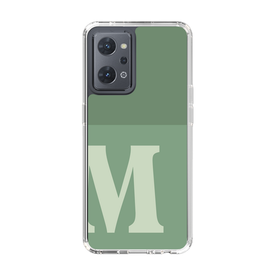 Slim Protection Case［ Original - initial two tone - M green ］