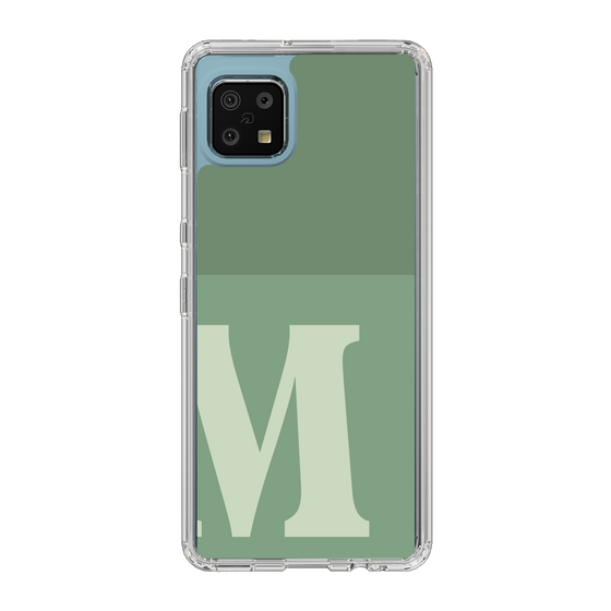 Slim Protection Case［ Original - initial two tone - M green ］