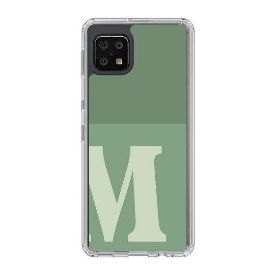 Slim Protection Case［ Original - initial two tone - M green ］