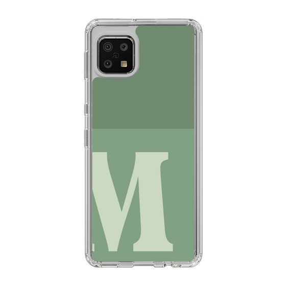 Slim Protection Case［ Original - initial two tone - M green ］