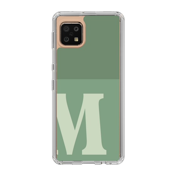 Slim Protection Case［ Original - initial two tone - M green ］
