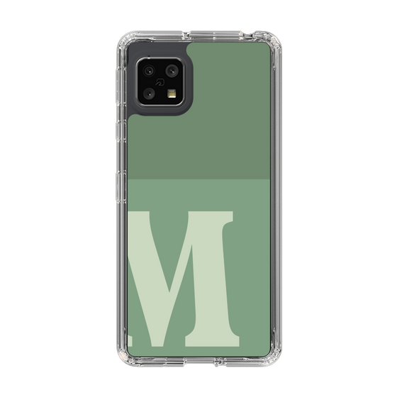 Slim Protection Case［ Original - initial two tone - M green ］