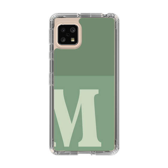 Slim Protection Case［ Original - initial two tone - M green ］