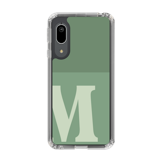 Slim Protection Case［ Original - initial two tone - M green ］