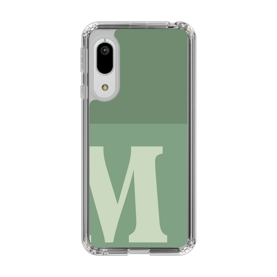 Slim Protection Case［ Original - initial two tone - M green ］