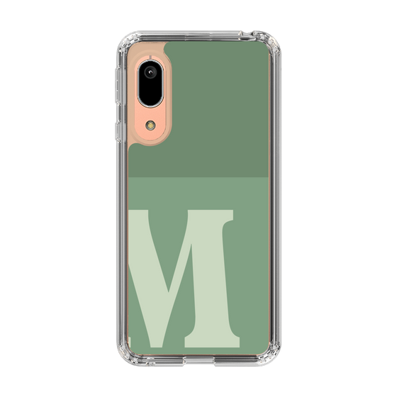 Slim Protection Case［ Original - initial two tone - M green ］