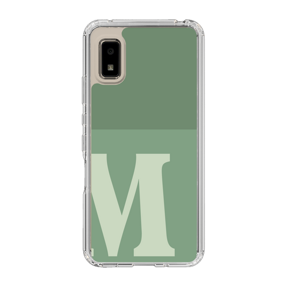 Slim Protection Case［ Original - initial two tone - M green ］