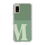 Slim Protection Case［ Original - initial two tone - M green ］