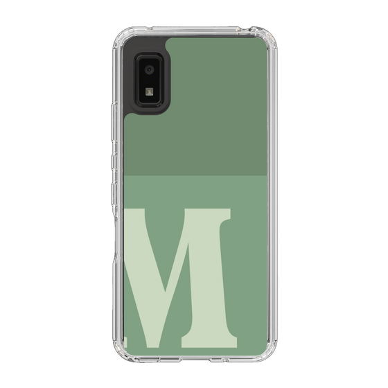 Slim Protection Case［ Original - initial two tone - M green ］