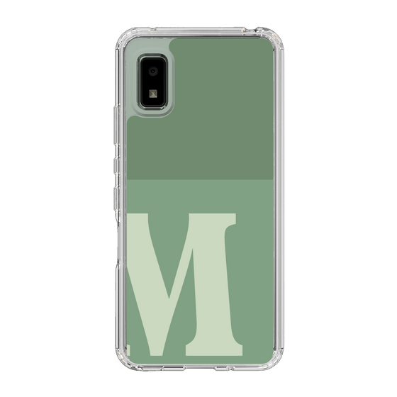 Slim Protection Case［ Original - initial two tone - M green ］