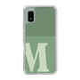 Slim Protection Case［ Original - initial two tone - M green ］