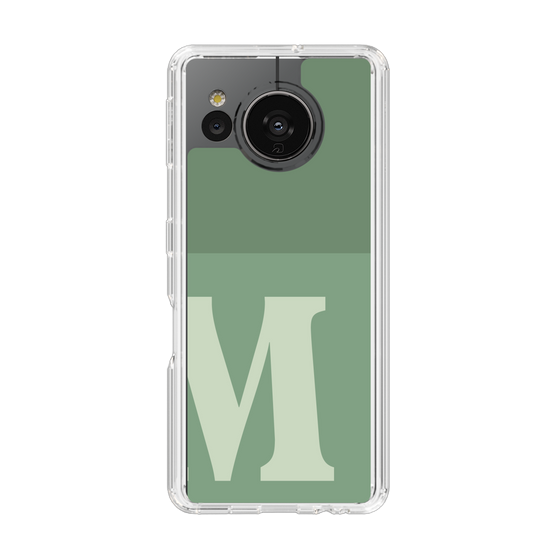 Slim Protection Case［ Original - initial two tone - M green ］