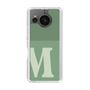 Slim Protection Case［ Original - initial two tone - M green ］