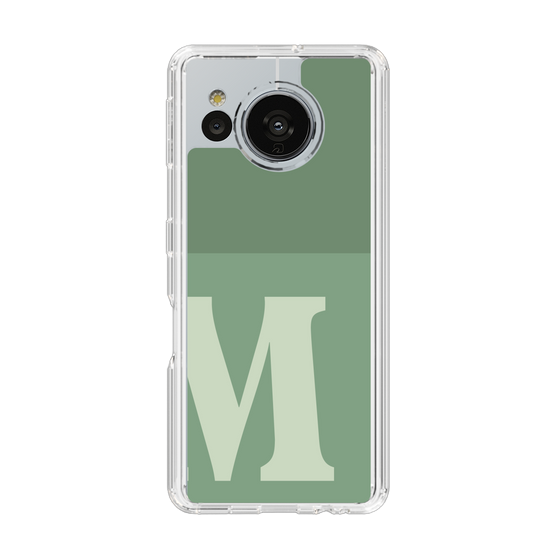 Slim Protection Case［ Original - initial two tone - M green ］