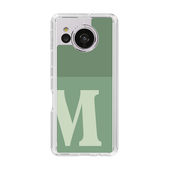 Slim Protection Case［ Original - initial two tone - M green ］