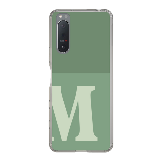 Slim Protection Case［ Original - initial two tone - M green ］