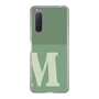Slim Protection Case［ Original - initial two tone - M green ］