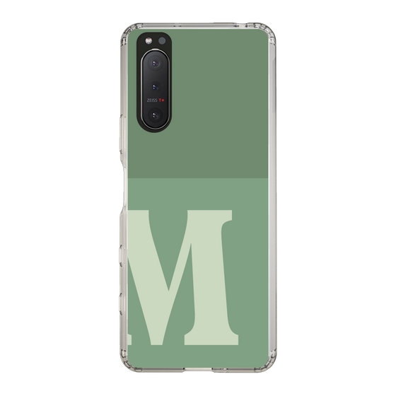 Slim Protection Case［ Original - initial two tone - M green ］