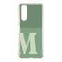 Slim Protection Case［ Original - initial two tone - M green ］